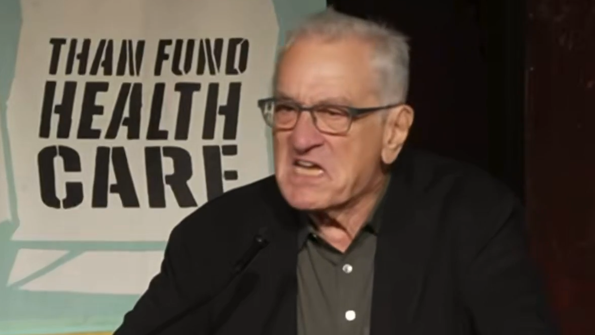 Robert De Niro Goes Full Raging Bull